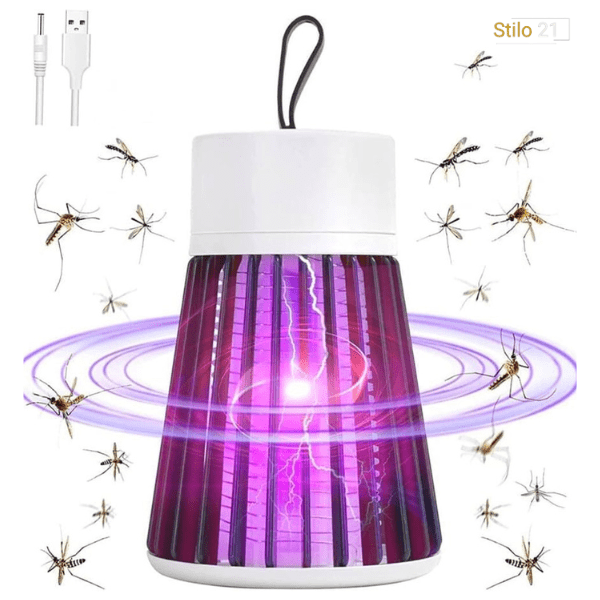 Luminária Repelente Mata Mosquito Led Ultravioleta  - [Frete Grátis]