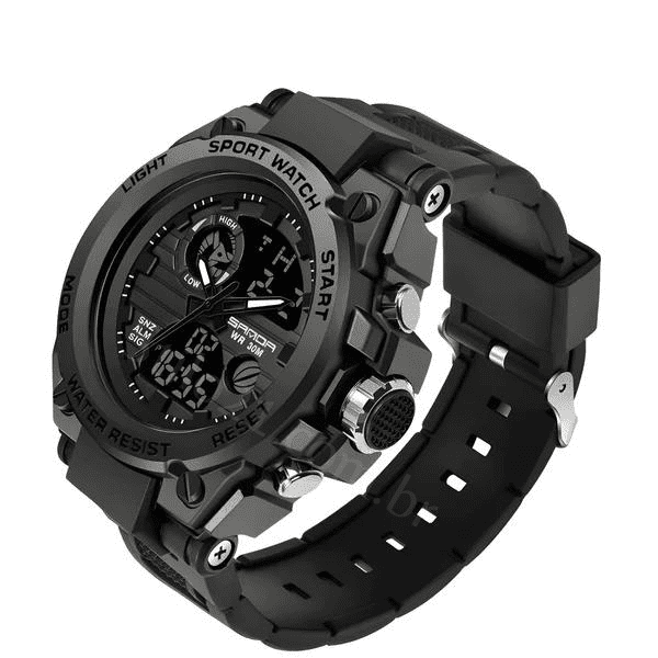 Relógio Militar Masculino SandaWatch™️ - A Prova D'água + Display LED