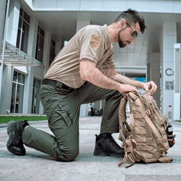 Calça Militar Tática Resistente e Impermeável + Cinto de Brinde